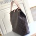 LOUIS VUITTON LV Bag Coffee's color Canvas All Steel Hardware Fashion Style Bag-1304185