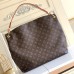 LOUIS VUITTON LV Bag Coffee's color Canvas All Steel Hardware Fashion Style Bag-4935156