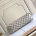 LOUIS VUITTON LV Bag White Canvas All Steel Hardware Fashion Style Bag-6685936